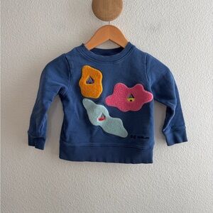 Arket Kids Houses Graphic Sweatshirt Size 2 - 4 Years Old